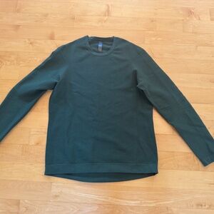 Lululemon Men's Forest Green AllAround Crewneck Sweater Sz 'L'
